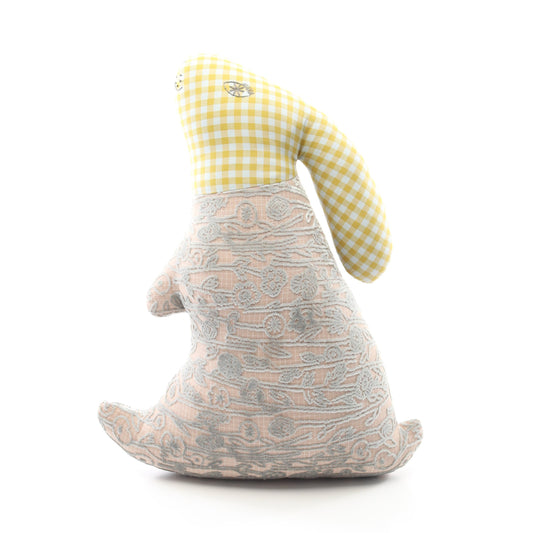 クッション うさぎ インテリア キャンバス ベージュ イエロー マルチカラー ミナペルホネン 財布・小物 mina perhonen