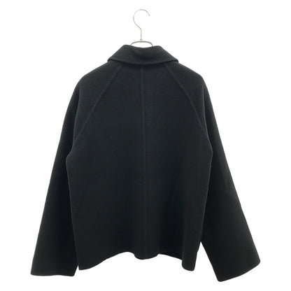 アウター ジャケット カシミヤ ブラック エルメス アウター HERMES