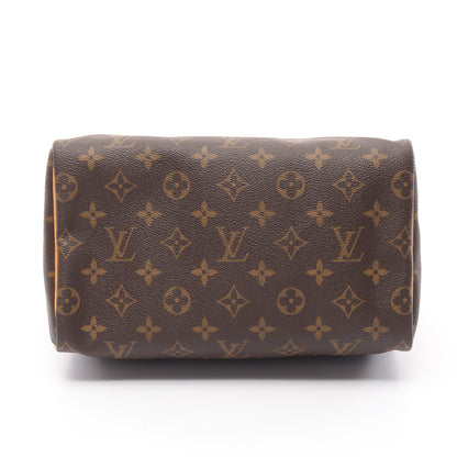 スピーディ25 モノグラム ハンドバッグ PVC レザー ブラウン ルイヴィトン バッグ LOUIS VUITTON