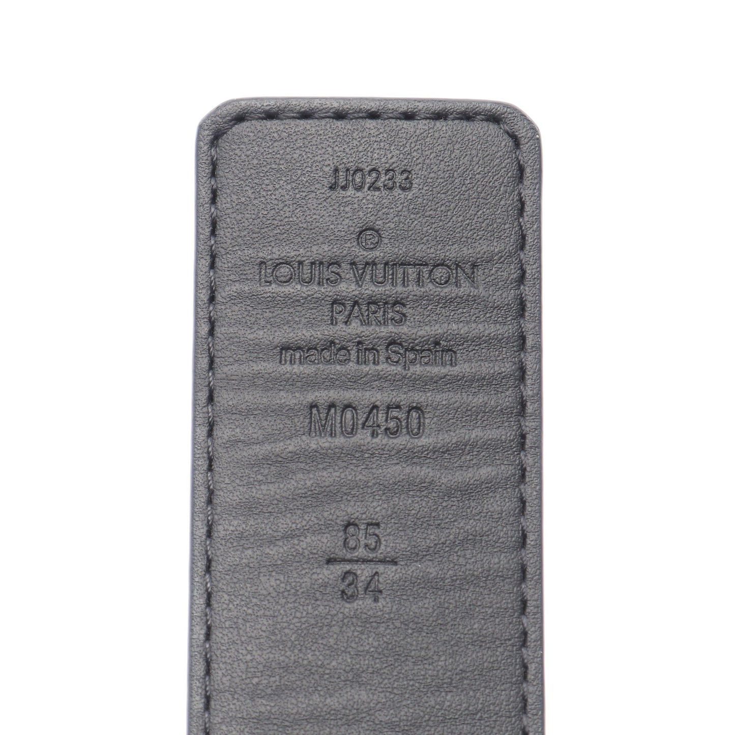 LVイニシャル 35MM リバーシブル モノグラムエクリプス ベルト PVC ブラック ルイヴィトン 財布・小物 LOUIS VUITTON