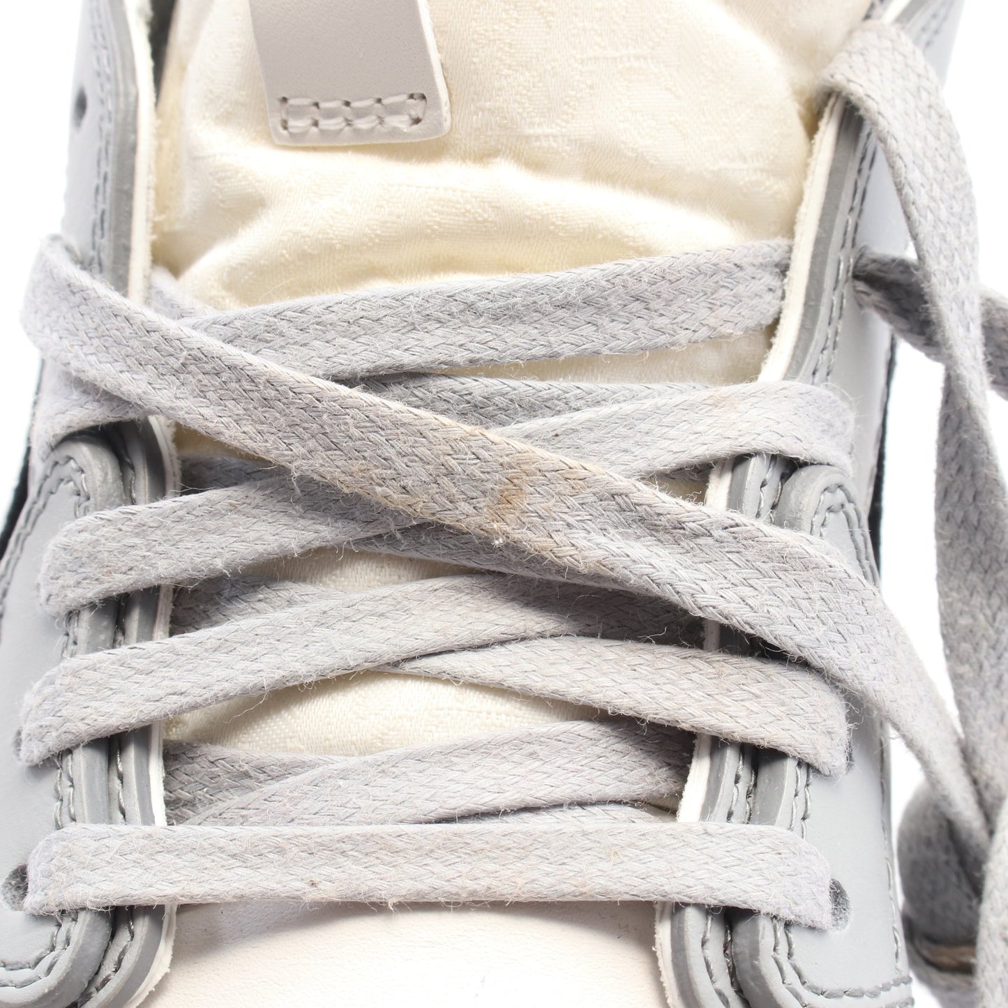 DIOR × NIKE Air Jordan 1 High ハイカットスニーカー レザー キャンバス グレー ホワイト ネイビー ディオール シューズ DIOR