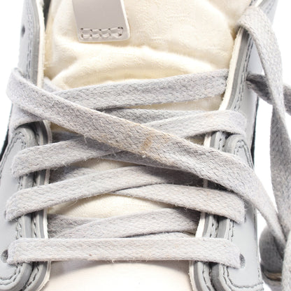 DIOR × NIKE Air Jordan 1 High ハイカットスニーカー レザー キャンバス グレー ホワイト ネイビー ディオール シューズ DIOR