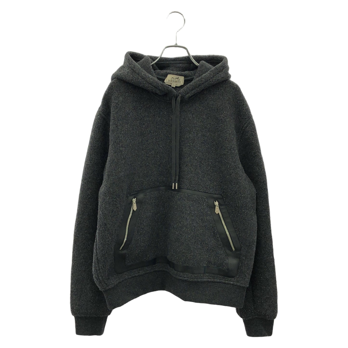カシミアパーカー パーカー カシミヤ グレー エルメス トップス HERMES