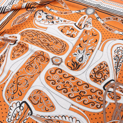 カレジェアン カレ140 Festival des Amazones Bandana スカーフ  