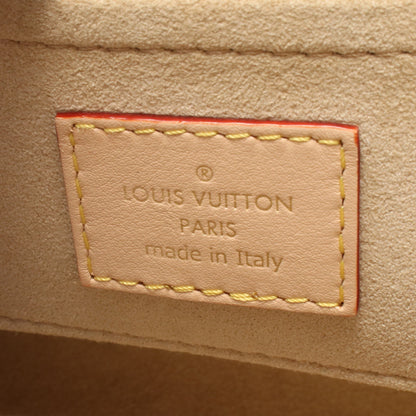モノグラム クラッチ ハンドバッグ PVC レザー ブラウン ルイヴィトン バッグ LOUIS VUITTON