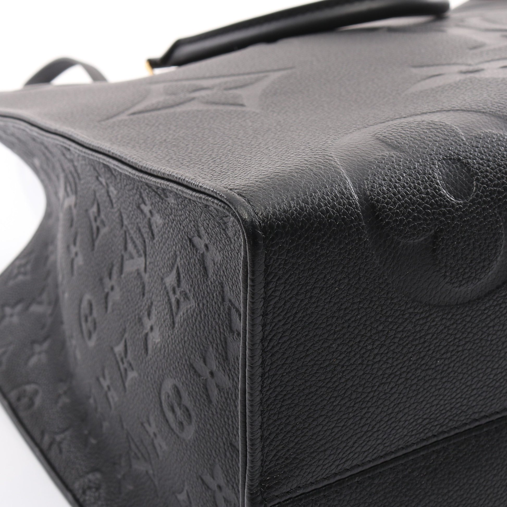オンザゴーGM モノグラムアンプラント ノワール ショルダーバッグ トートバッグ レザー ブラック 2WAY ルイヴィトン バッグ LOUIS VUITTON