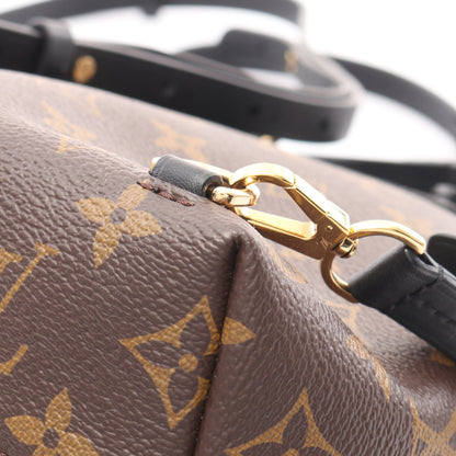 モンスリ NM BB モノグラム バックパック リュックサック PVC レザー ブラウン ブラック ルイヴィトン バッグ LOUIS VUITTON