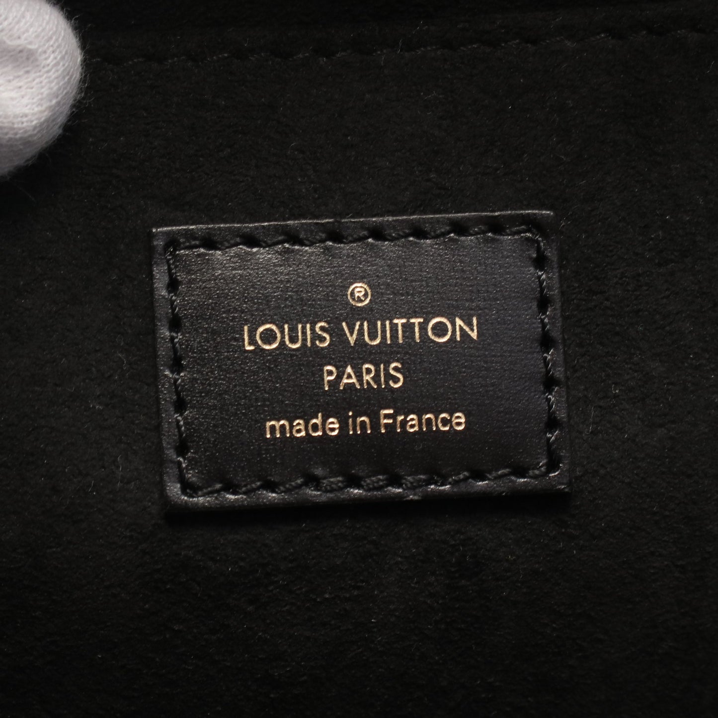 ドーフィーヌMM LVロック ノワール チェーンショルダーバッグ レザー ブラック ルイヴィトン バッグ LOUIS VUITTON
