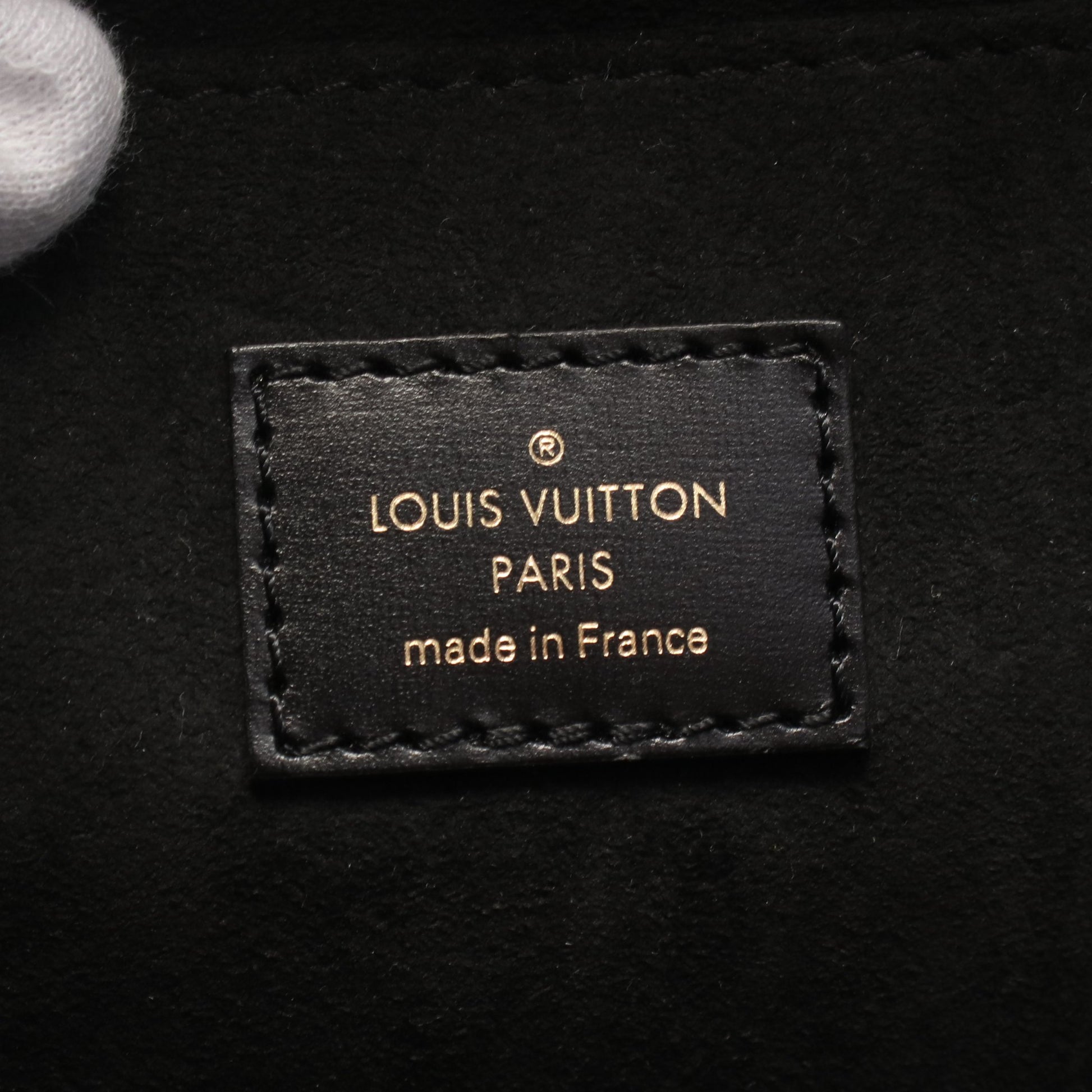 ドーフィーヌMM LVロック ノワール チェーンショルダーバッグ レザー ブラック ルイヴィトン バッグ LOUIS VUITTON