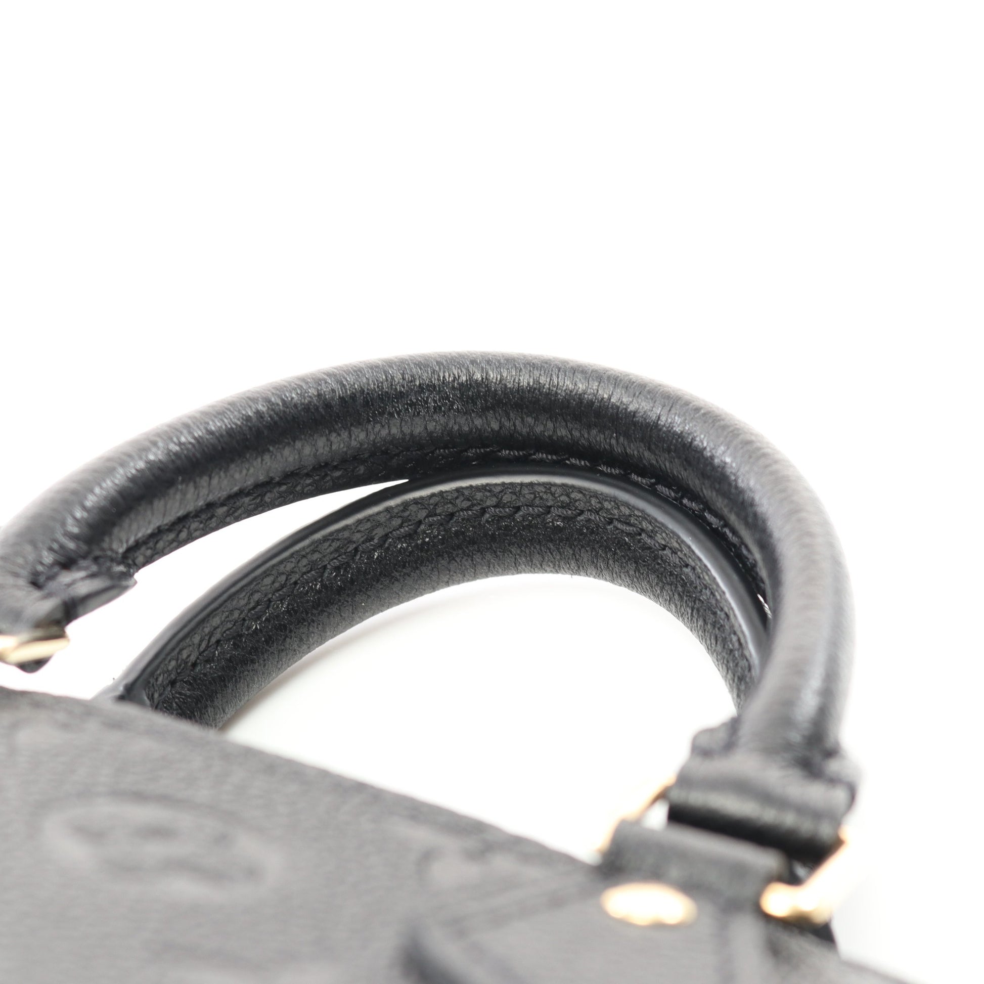 ナノスピーディ モノグラムアンプラント ノワール ハンドバッグ レザー ブラック 2WAY ルイヴィトン バッグ LOUIS VUITTON