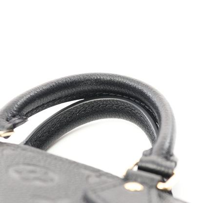ナノスピーディ モノグラムアンプラント ノワール ハンドバッグ レザー ブラック 2WAY ルイヴィトン バッグ LOUIS VUITTON