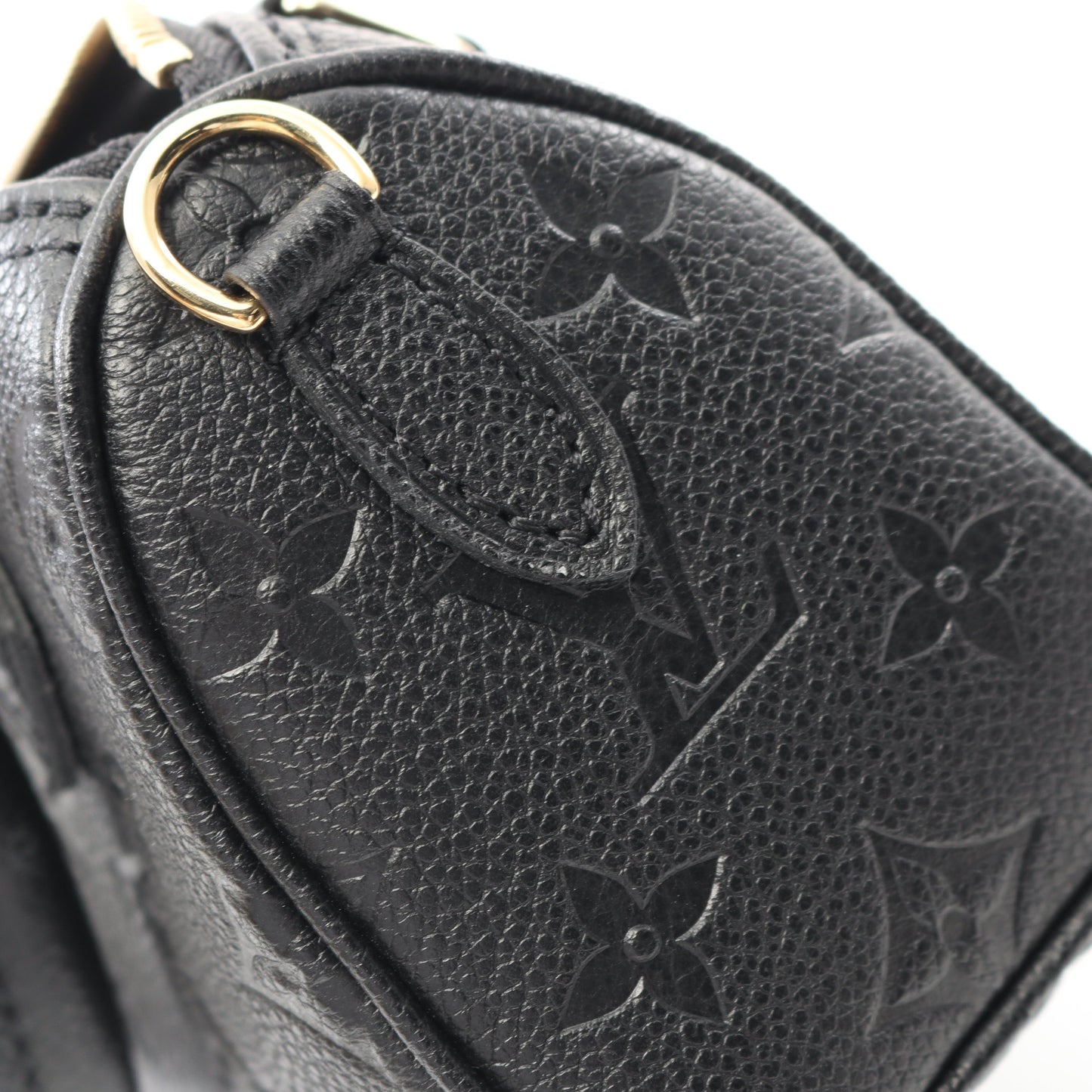 ナノスピーディ モノグラムアンプラント ノワール ハンドバッグ レザー ブラック 2WAY ルイヴィトン バッグ LOUIS VUITTON