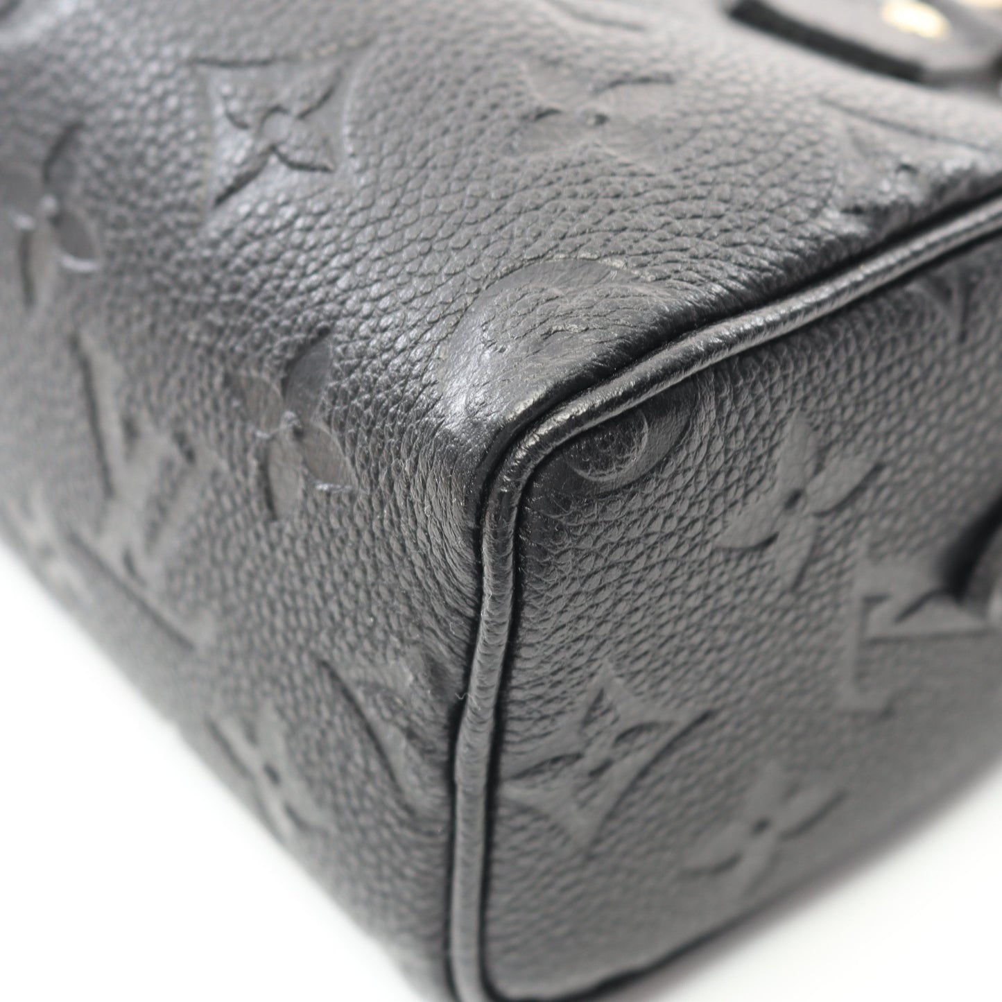 ナノスピーディ モノグラムアンプラント ノワール ハンドバッグ レザー ブラック 2WAY ルイヴィトン バッグ LOUIS VUITTON