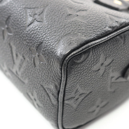 ナノスピーディ モノグラムアンプラント ノワール ハンドバッグ レザー ブラック 2WAY ルイヴィトン バッグ LOUIS VUITTON