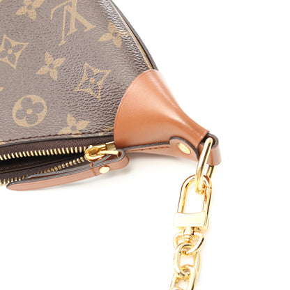 ループ ホーボー モノグラムリバース ショルダーバッグ PVC レザー ブラウン ライトブラウン ルイヴィトン バッグ LOUIS VUITTON