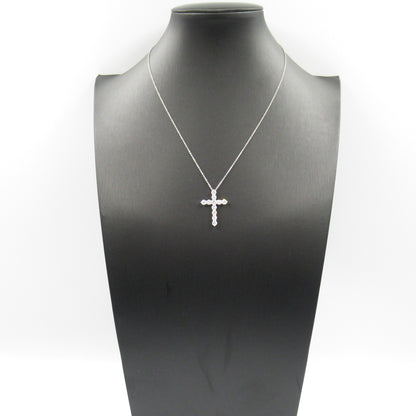 ラージクロス ダイヤ ネックレス ネックレス Pt950プラチナ ダイヤモンド クリア ティファニー アクセサリー TIFFANY & Co.