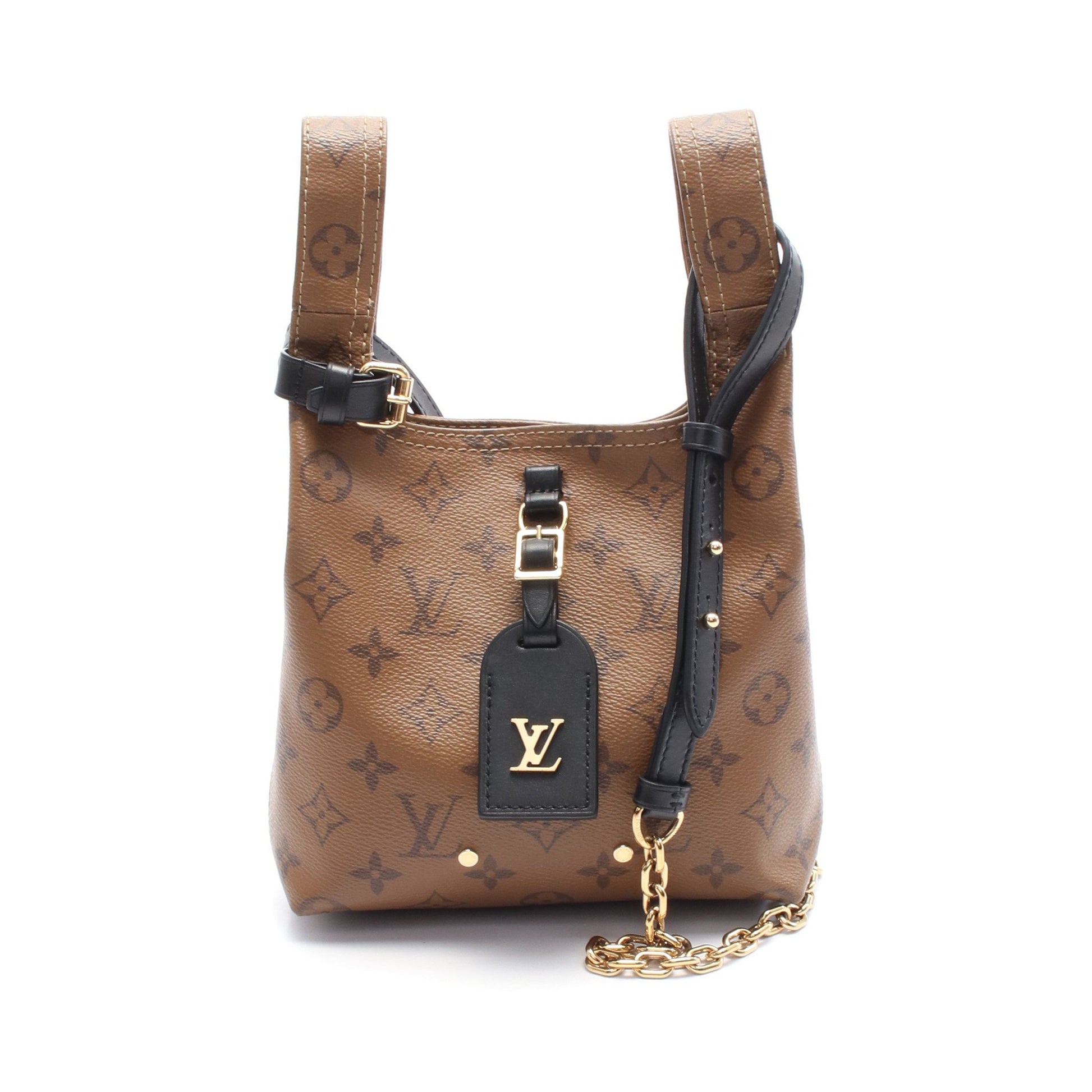 アトランティスBB モノグラムリバース ハンドバッグ PVC レザー ブラウン 2WAY ルイヴィトン バッグ LOUIS VUITTON