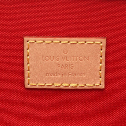サックプラPM モノグラム ハンドバッグ トートバッグ PVC レザー ブラウン 2WAY ルイヴィトン バッグ LOUIS VUITTON