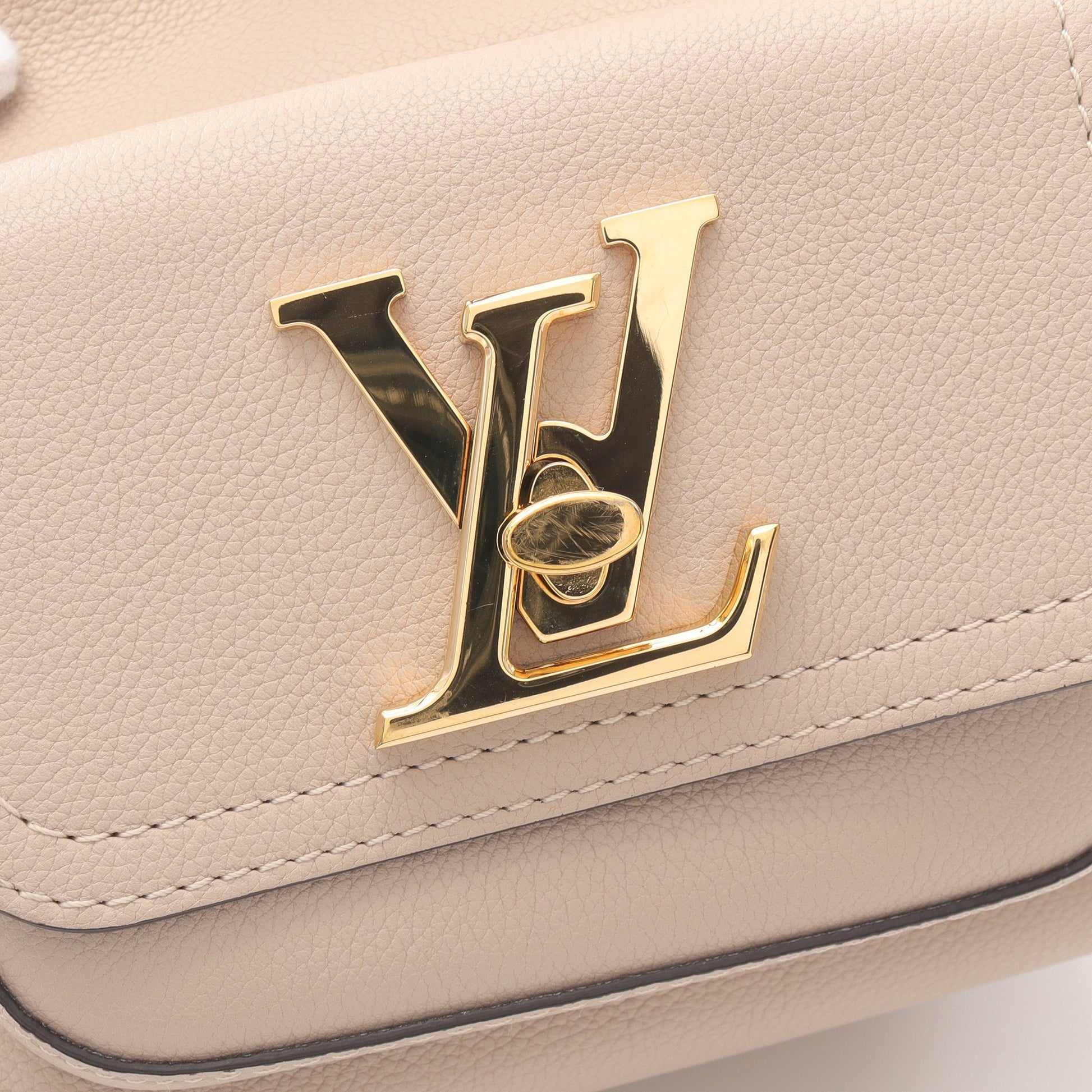 ロックミー バケット NV グレージュ ハンドバッグ レザー グレーベージュ 2WAY ルイヴィトン バッグ LOUIS VUITTON