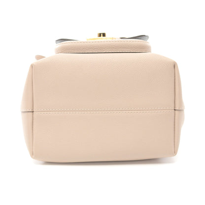 ロックミー バケット NV グレージュ ハンドバッグ レザー グレーベージュ 2WAY ルイヴィトン バッグ LOUIS VUITTON