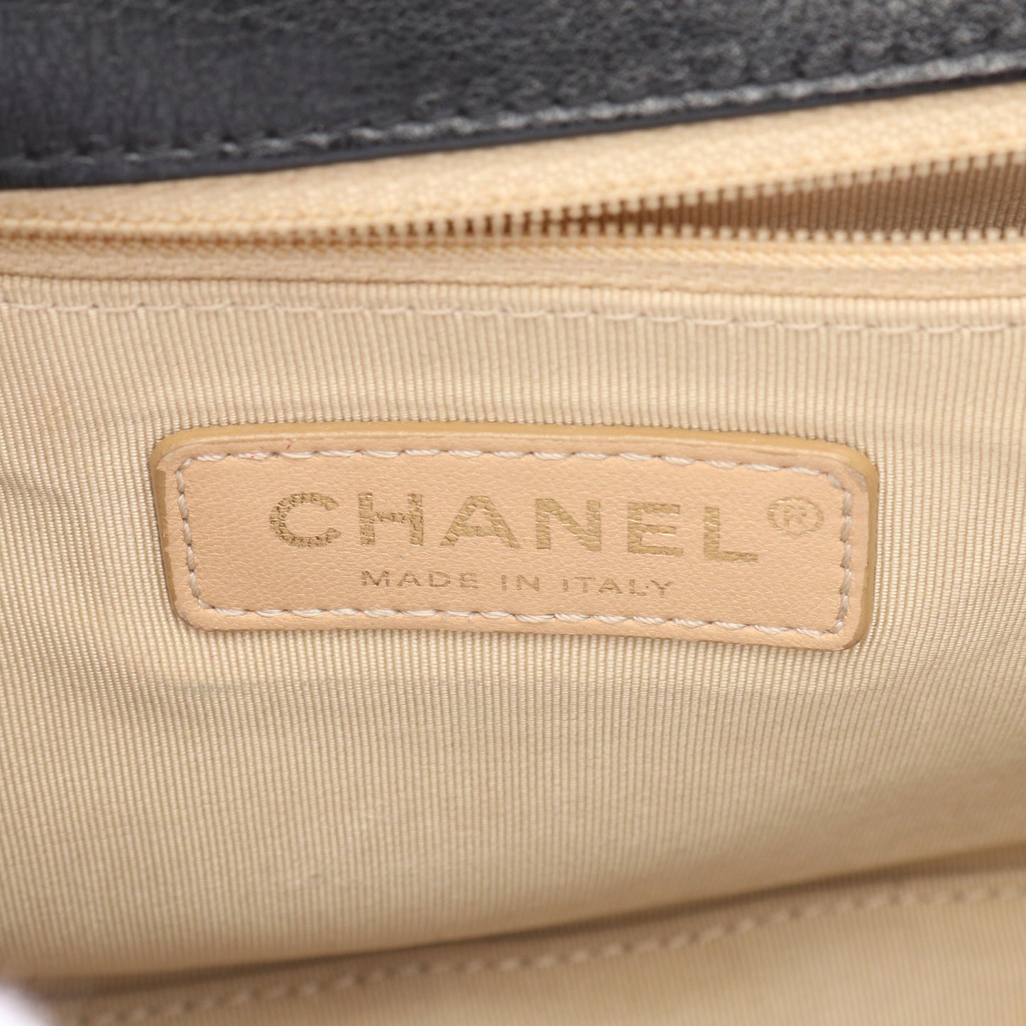 マトラッセ クリックラベル チェーンショルダーバッグ レザー ブラック ゴールド金具 2WAY シャネル バッグ CHANEL