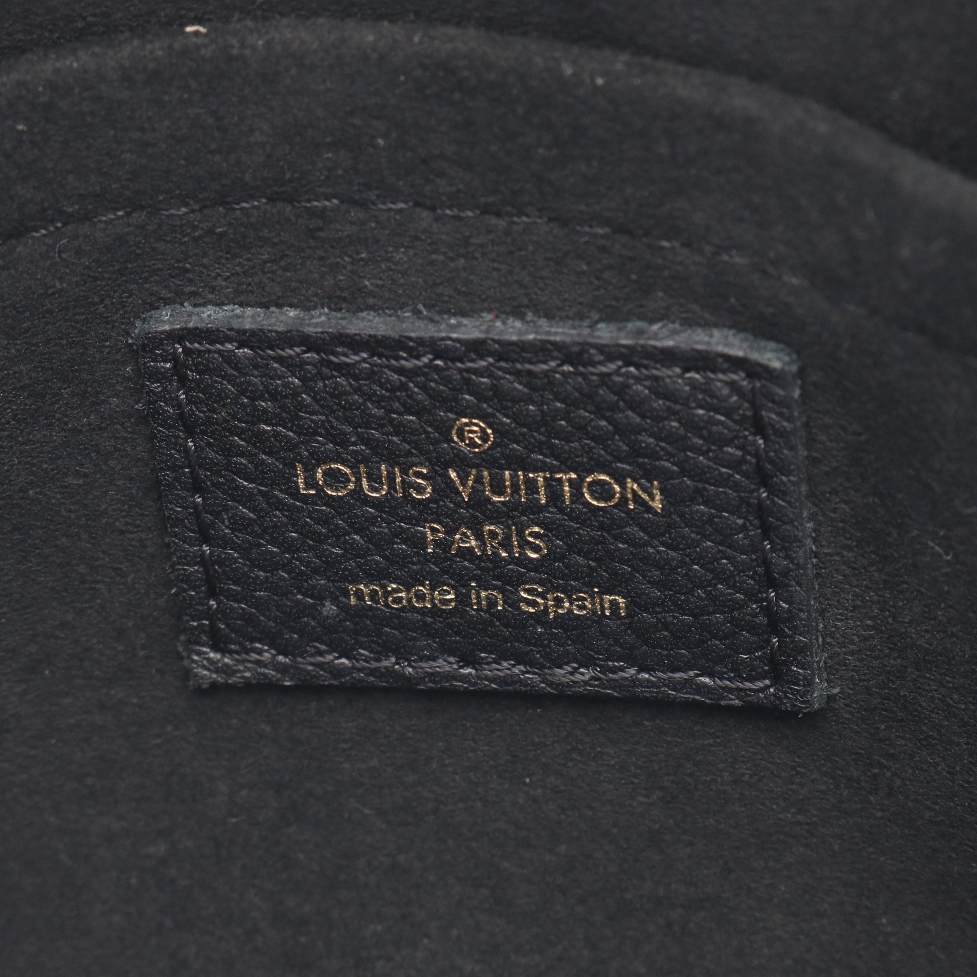 スピーディ バンドリエール 20 モノグラムアンプラント ハンドバッグ レザー ブラック 2WAY ルイヴィトン バッグ LOUIS VUITTON