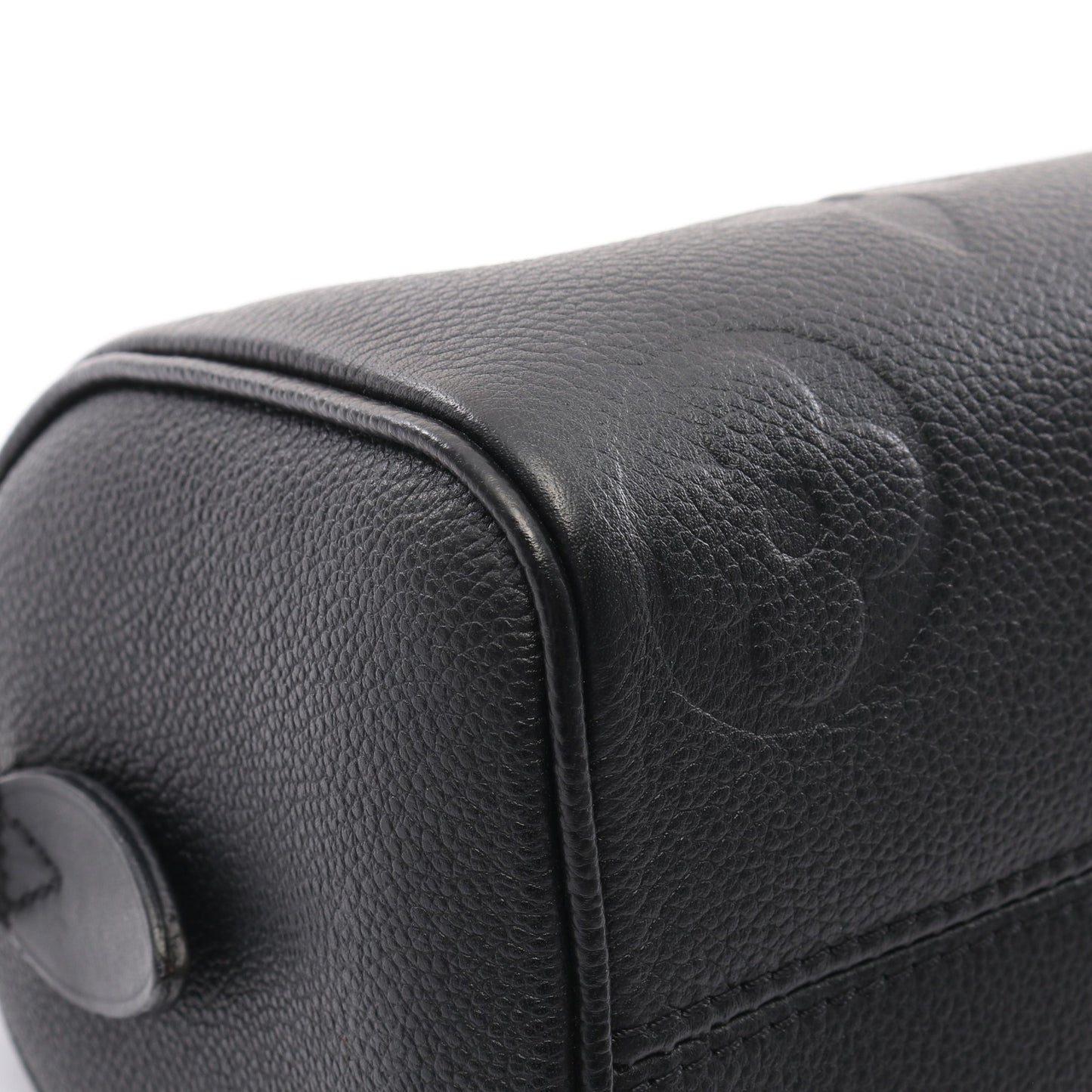 スピーディ バンドリエール 20 モノグラムアンプラント ハンドバッグ レザー ブラック 2WAY ルイヴィトン バッグ LOUIS VUITTON