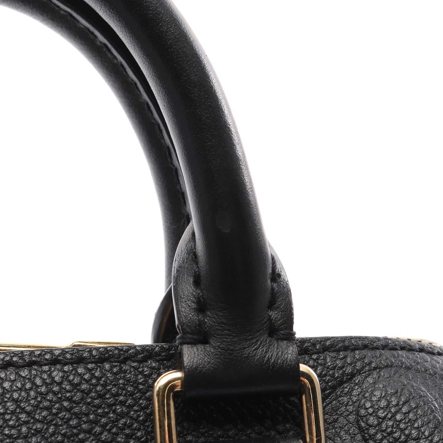 スピーディ バンドリエール 20 モノグラムアンプラント ハンドバッグ レザー ブラック 2WAY ルイヴィトン バッグ LOUIS VUITTON