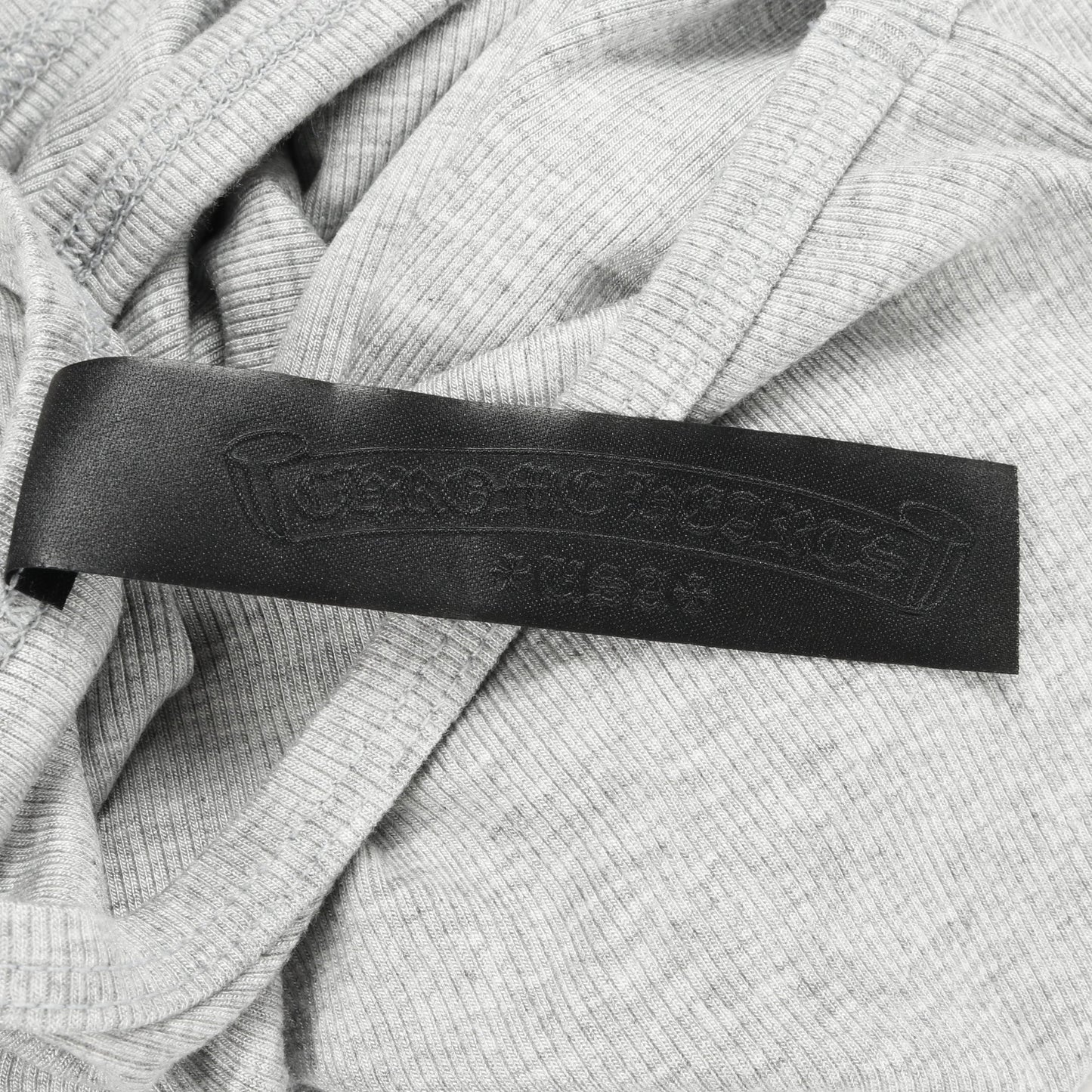 Y NOT CH刺繡 タンクトップ ワンピース レーヨン グレー クロムハーツ ワンピース Chrome Hearts