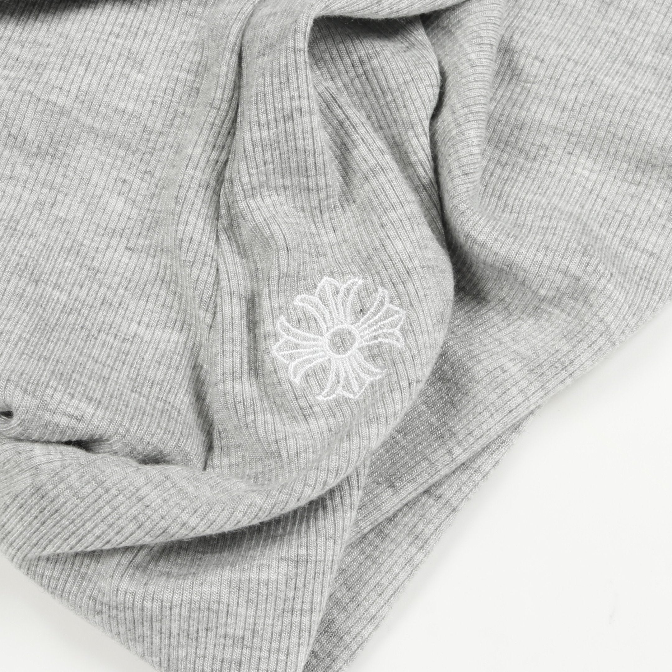Y NOT CH刺繡 タンクトップ ワンピース レーヨン グレー クロムハーツ