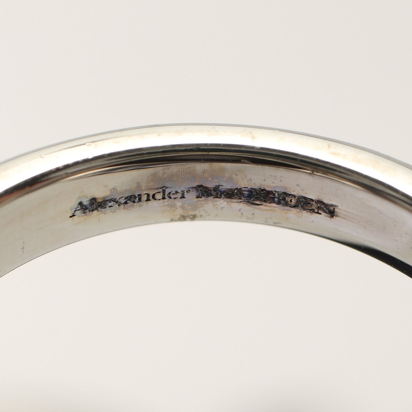リング 指輪 フラワー クリスタル シルバー クリア アレキサンダーマックイーン アクセサリー ALEXANDER MCQUEEN