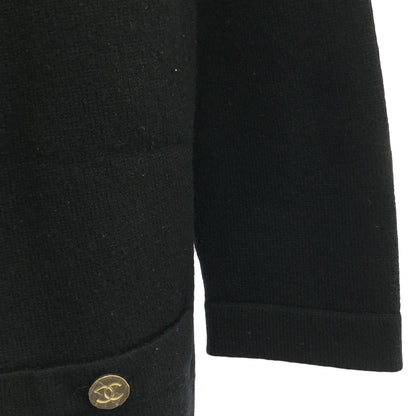 カーディガン カーディガン カシミヤ ブラック シャネル トップス CHANEL