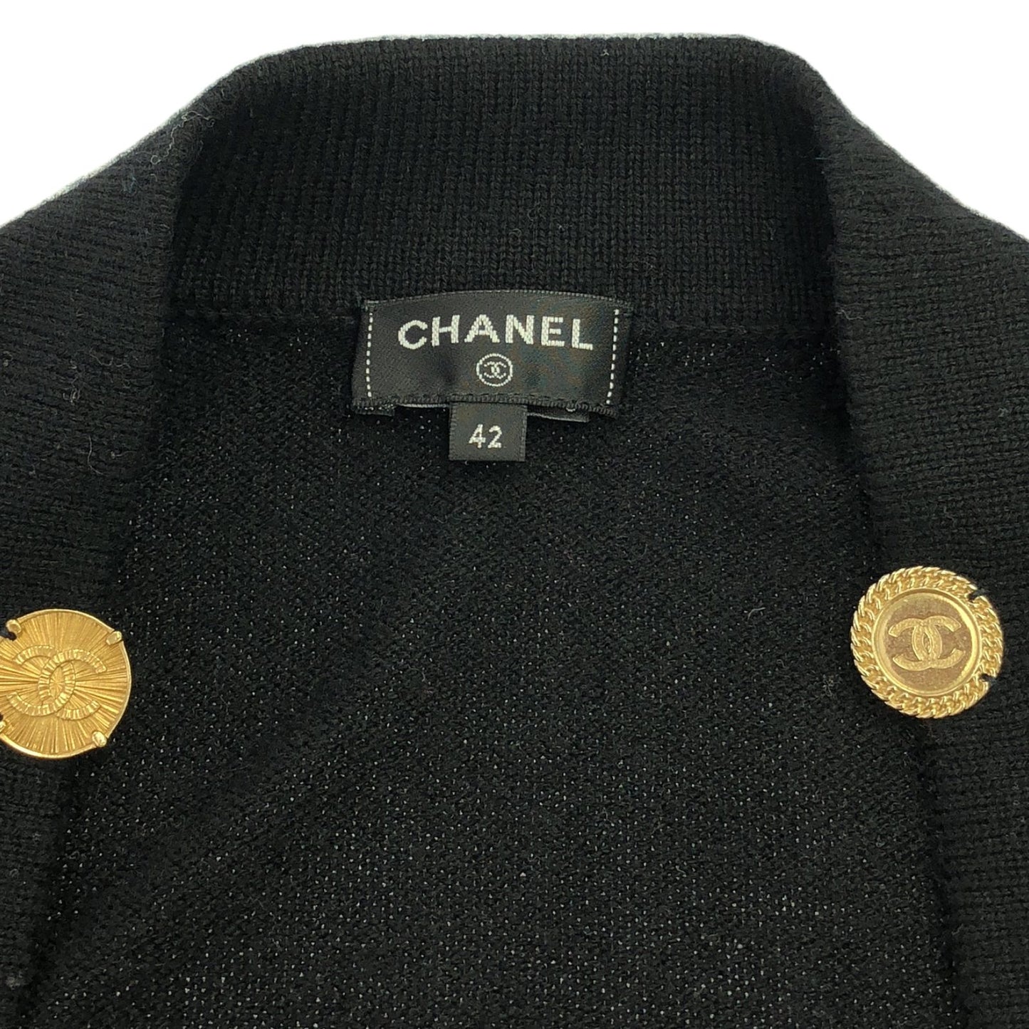 カーディガン カーディガン カシミヤ ブラック シャネル トップス CHANEL