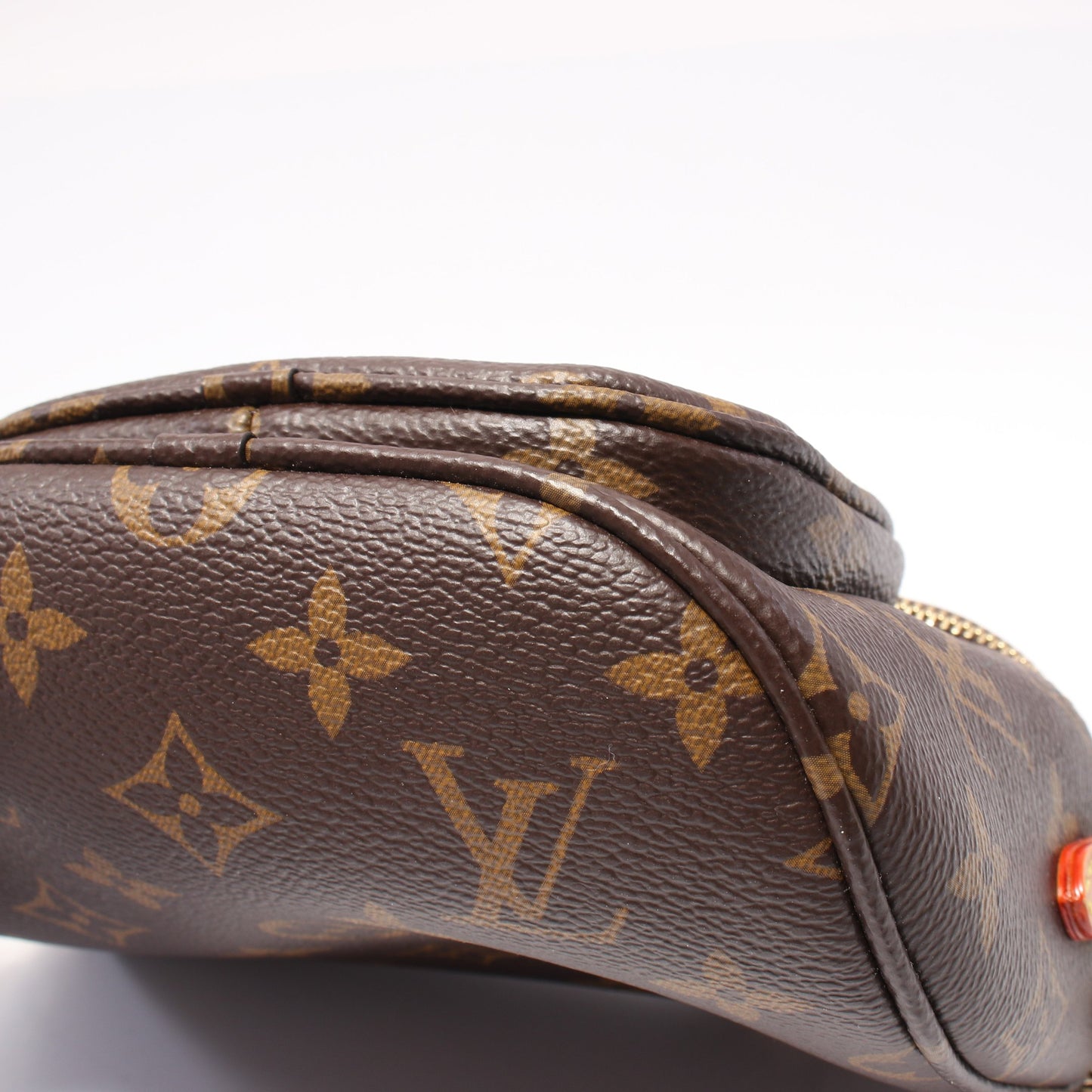 ミニ バムバッグ モノグラム チェーンハンドバッグ PVC レザー ブラウン 2WAY ルイヴィトン バッグ LOUIS VUITTON