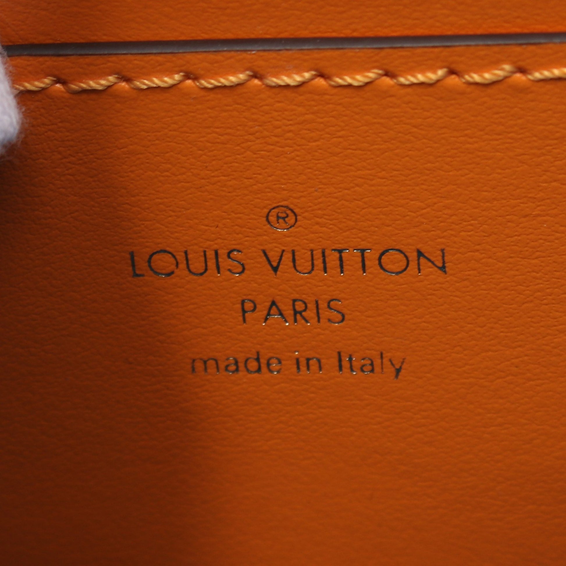 LV PONT 9 LVポンヌフ サマーゴールド ショルダーバッグ レザー オレンジ ルイヴィトン バッグ LOUIS VUITTON