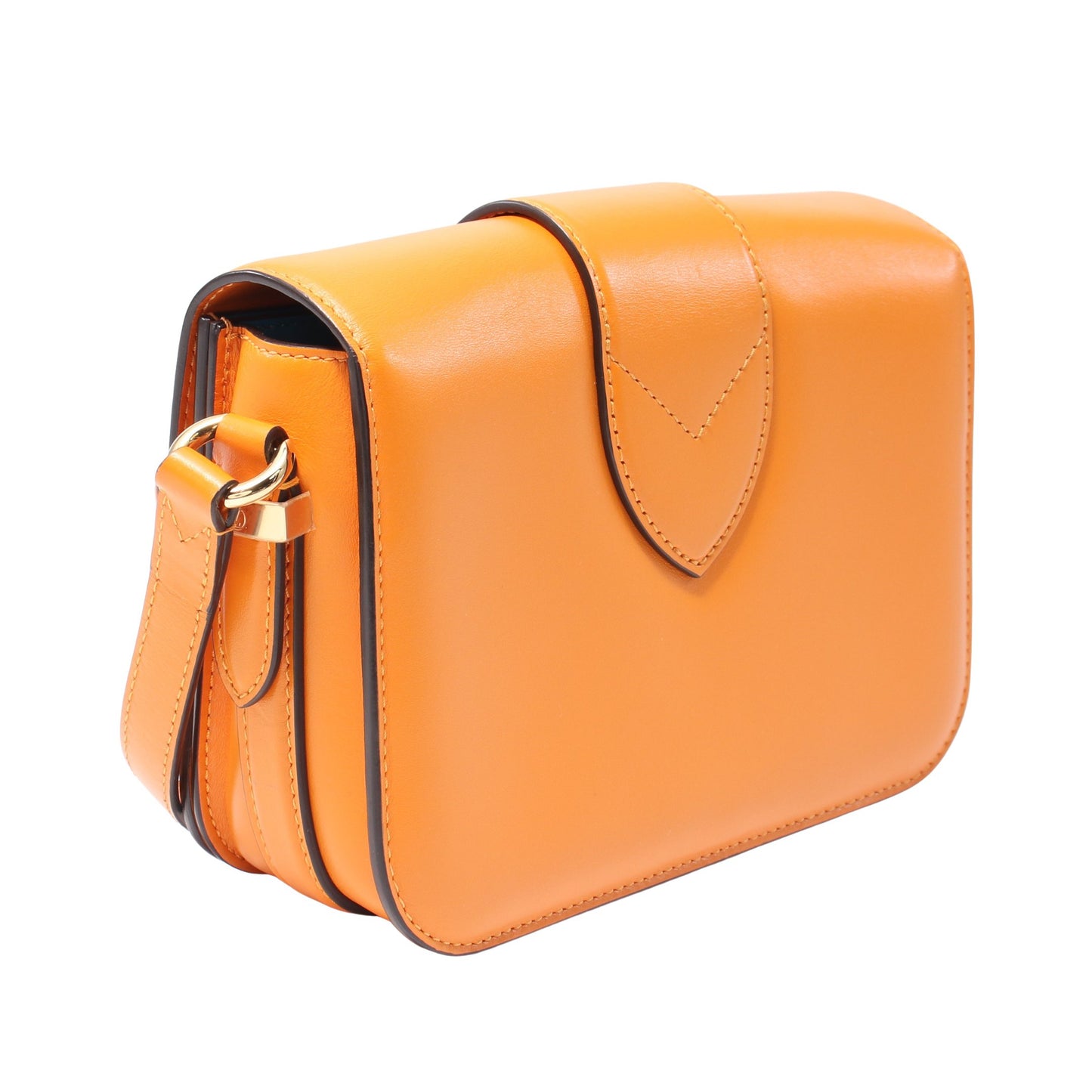 LV PONT 9 LVポンヌフ サマーゴールド ショルダーバッグ レザー オレンジ ルイヴィトン バッグ LOUIS VUITTON