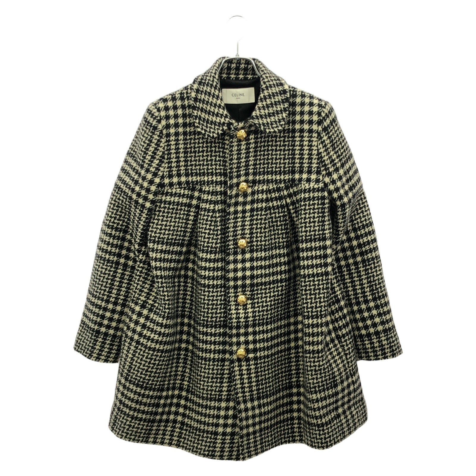 シックスティーン コート ブラック アイボリー 2M93C391Z コート