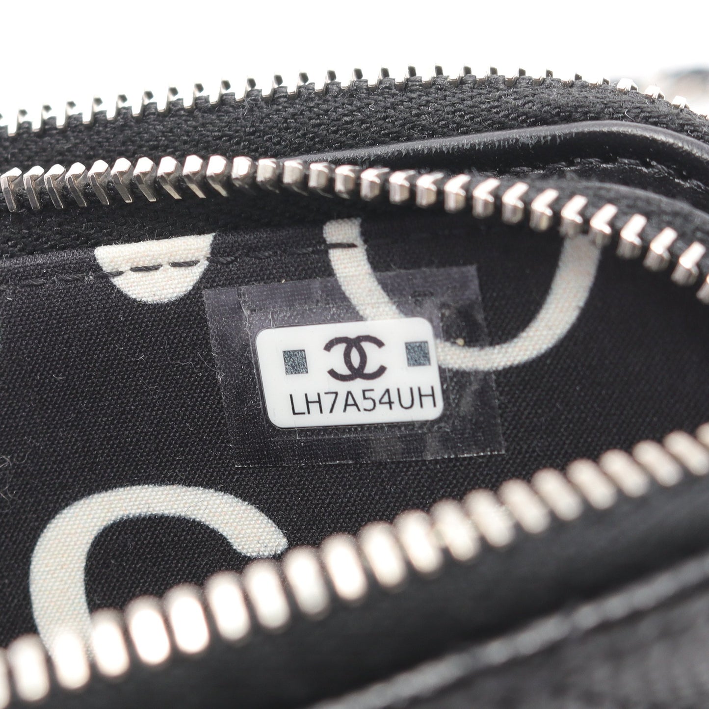 マトラッセ チェーンウォレット キャビアスキン ブラック シルバー金具 シャネル バッグ CHANEL