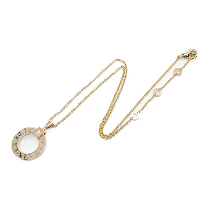 ブルガリブルガリ ネックレス 1PD ネックレス K18PG（ピンクゴールド） ダイヤモンド クリア ブルガリ アクセサリー BVLGARI