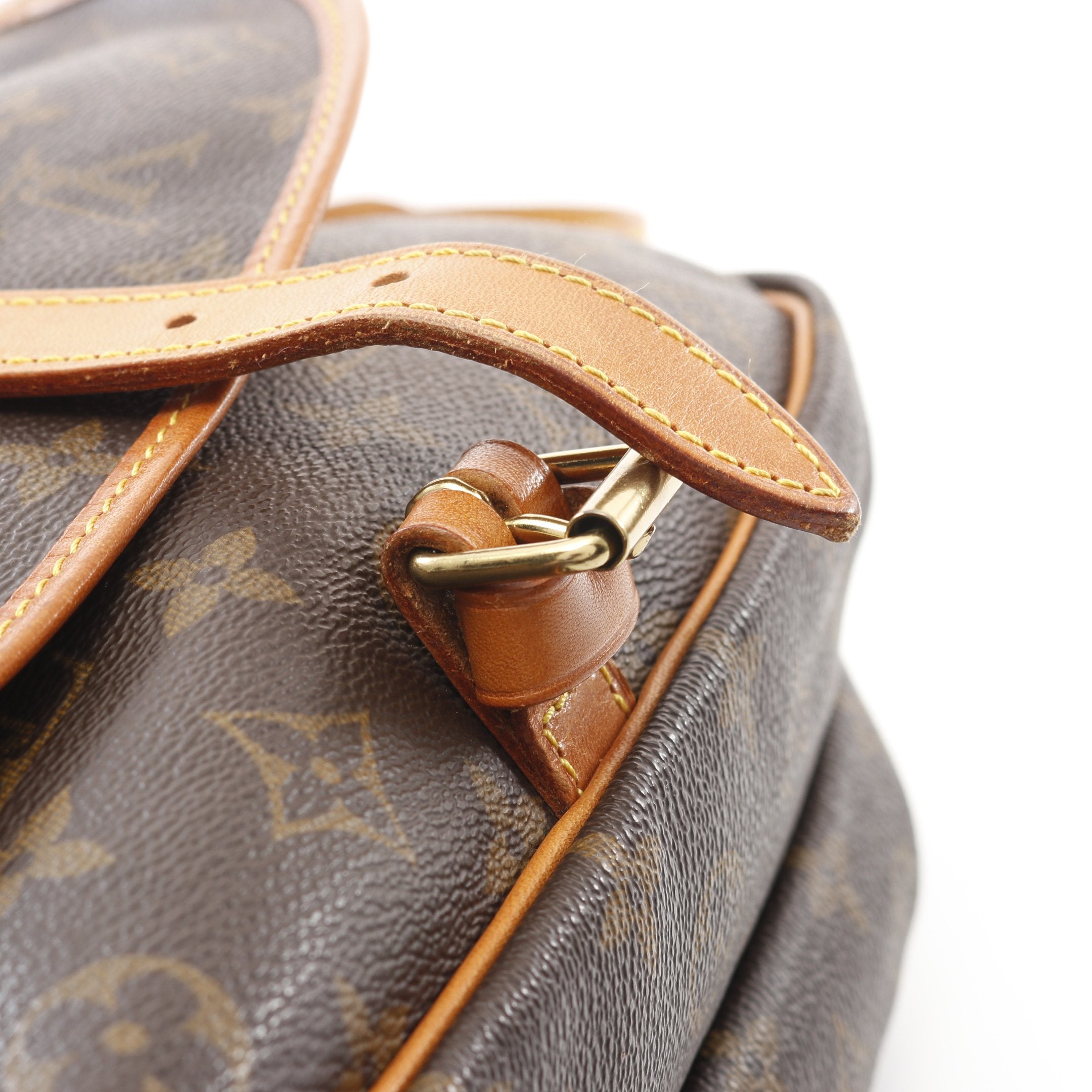 【美品】ルイヴィトン　ショルダーバッグ　ソミュール30　モノグラム LOUIS VUITTON ソミュール 30 モノグラム ショルダーバッグ 【公式通販】