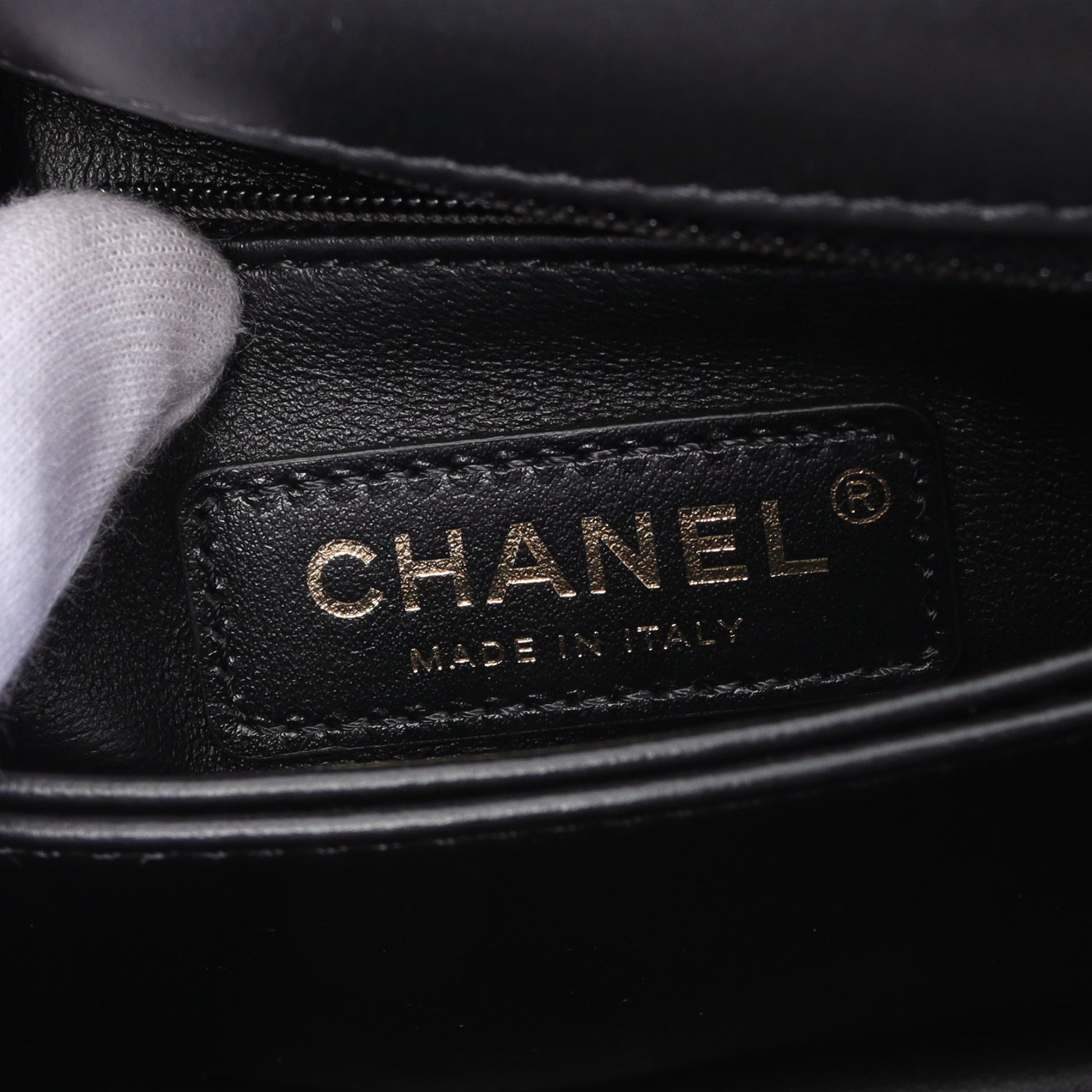 ココハンドル フラップ マトラッセ ハンドバッグ ラムスキン ブラック ゴールド金具 シャネル バッグ CHANEL
