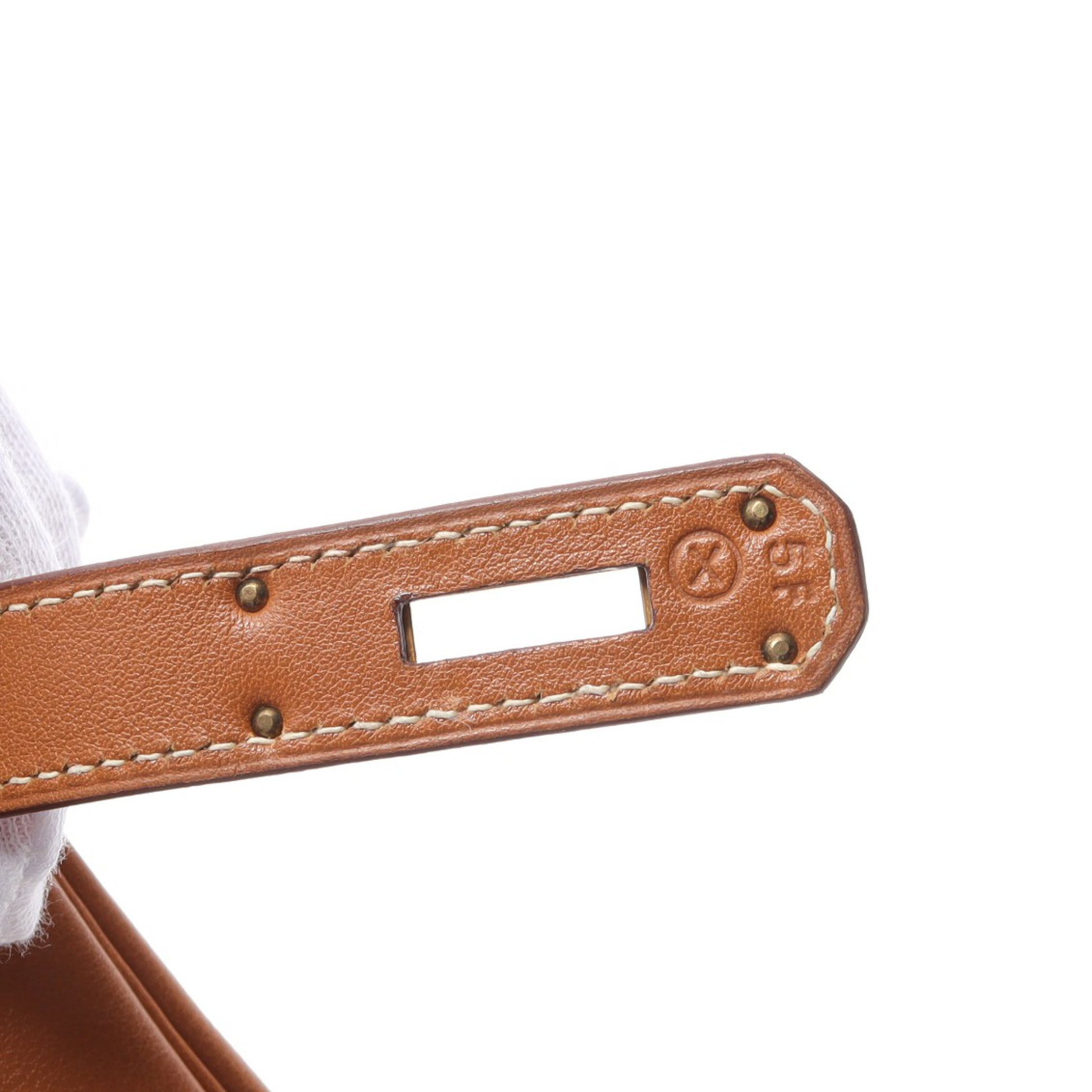 ケリー32 ゴールド ハンドバッグ シッキム ライトブラウン ゴールド金具 2WAY ○X刻印 エルメス バッグ HERMES