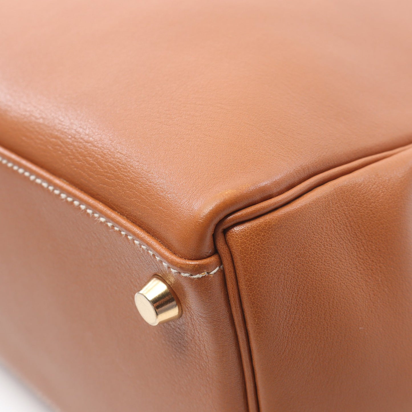 ケリー32 ゴールド ハンドバッグ シッキム ライトブラウン ゴールド金具 2WAY ○X刻印 エルメス バッグ HERMES