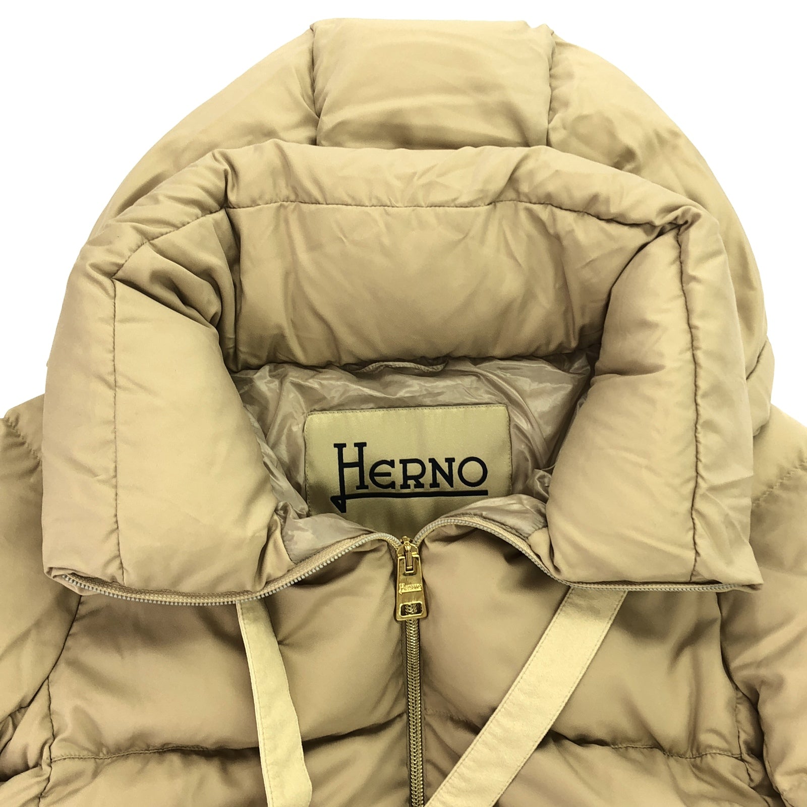 ジャケット ダウンジャケット ベージュ ヘルノ – RECLO