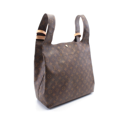 アトランティスGM モノグラム ハンドバッグ PVC レザー ブラウン 2WAY ルイヴィトン バッグ LOUIS VUITTON