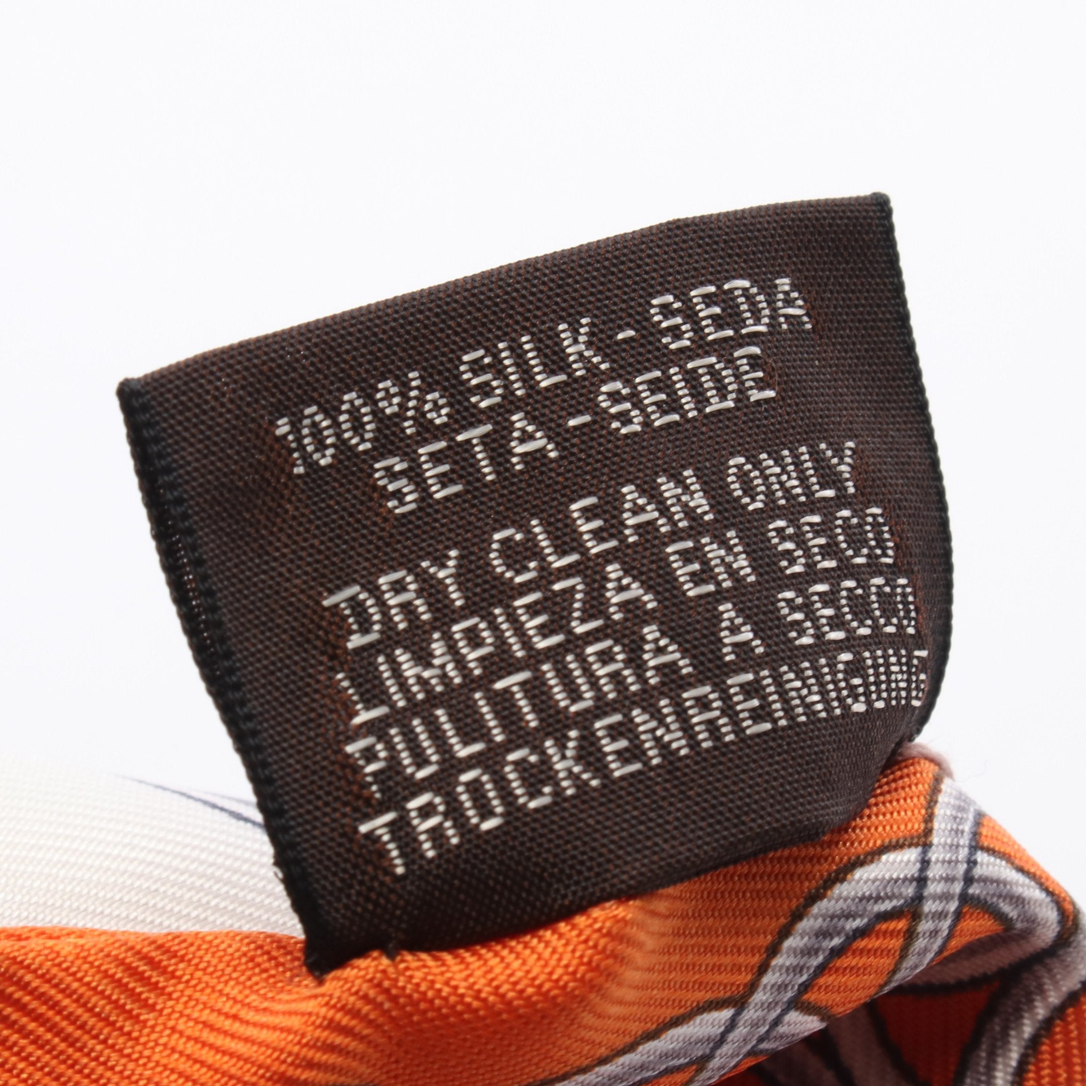 エルメス　ツイリー　リフトプロフィール　オレンジ系 em968.jpg