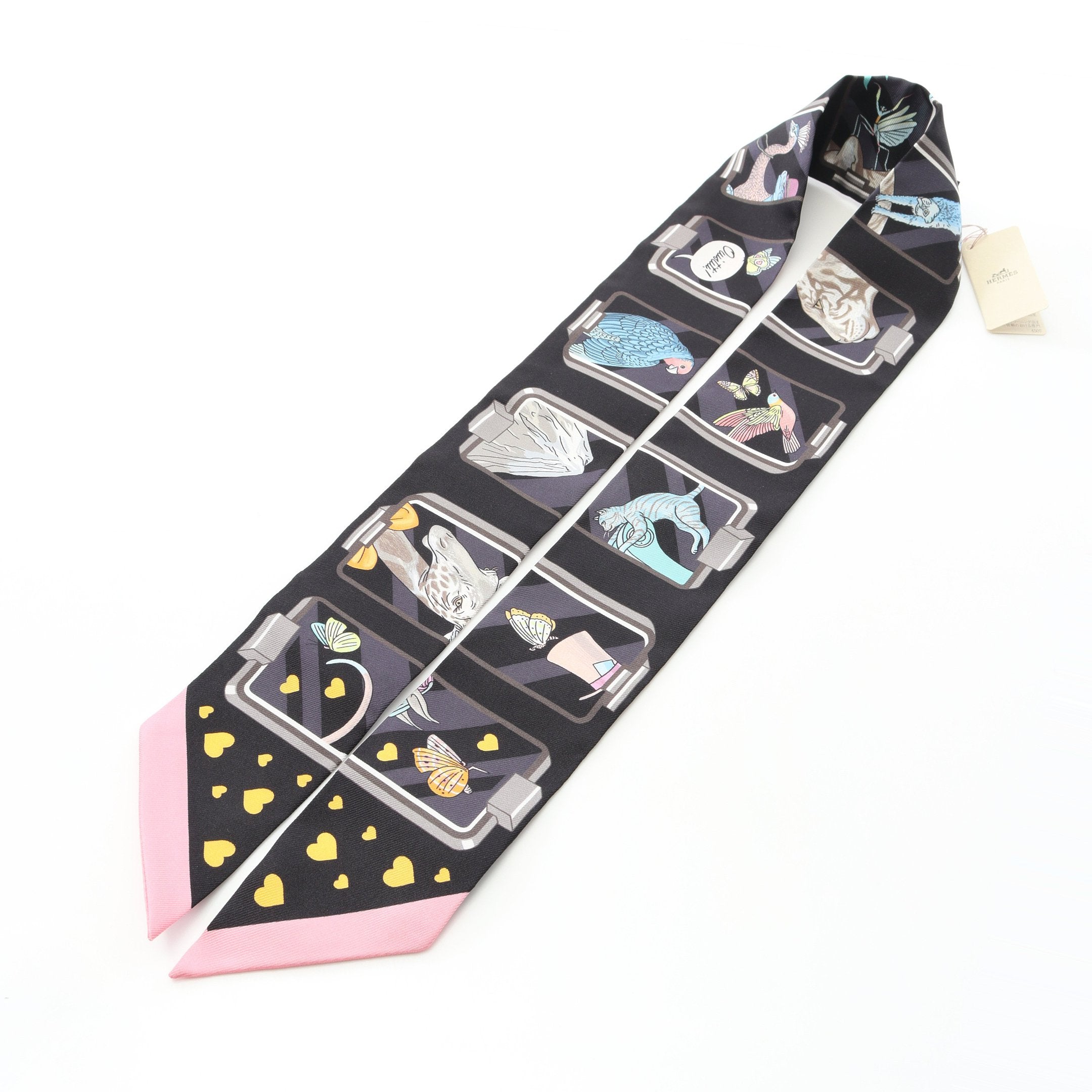 エルメス HERMES ツイリー　HERMES　STORY ストール レディース 中古 HERMES エルメス ツイリー HERMES STORY スカーフ エルメス ツイリー