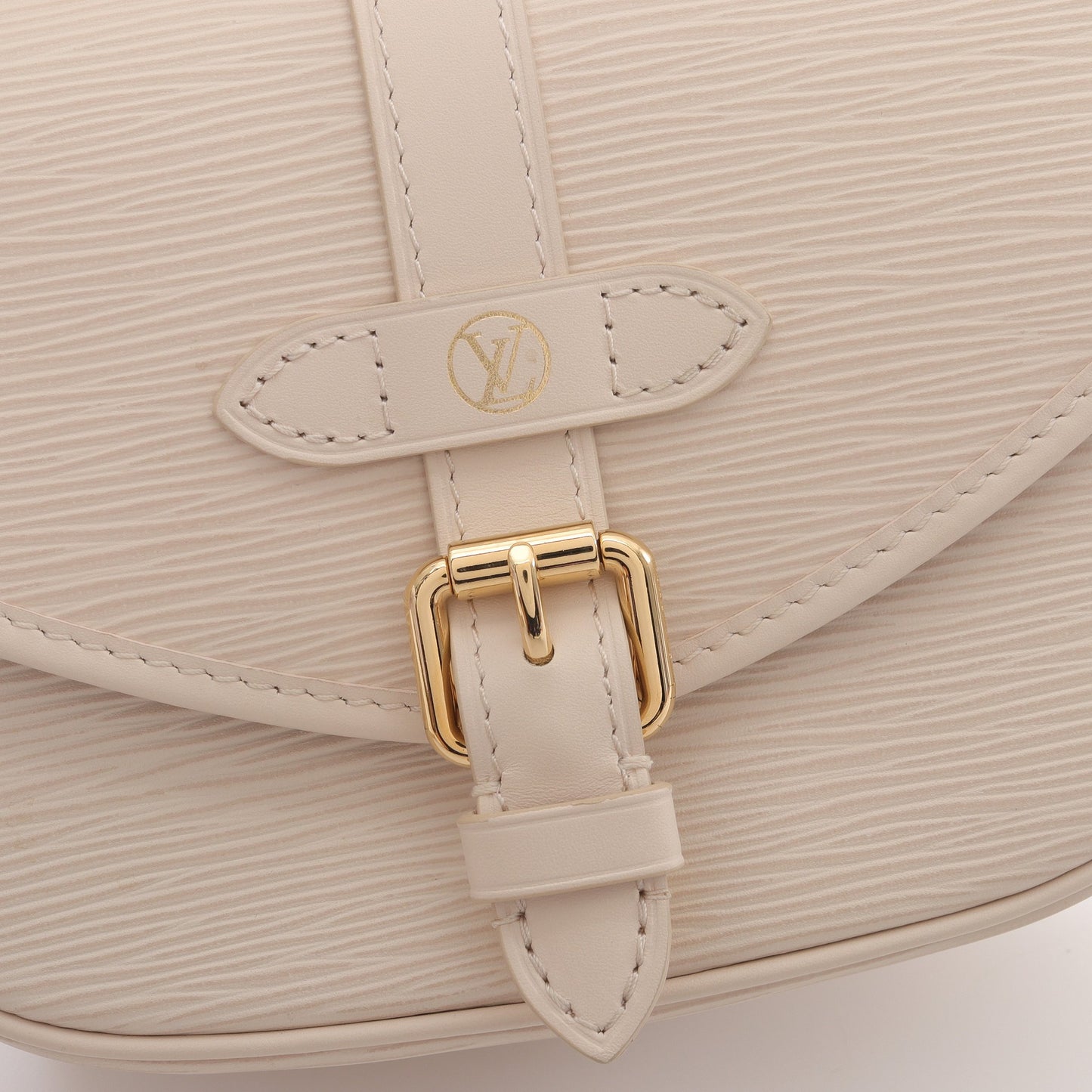 ソミュールBB エピ クオーツ ハンドバッグ レザー アイボリー ルイヴィトン バッグ LOUIS VUITTON