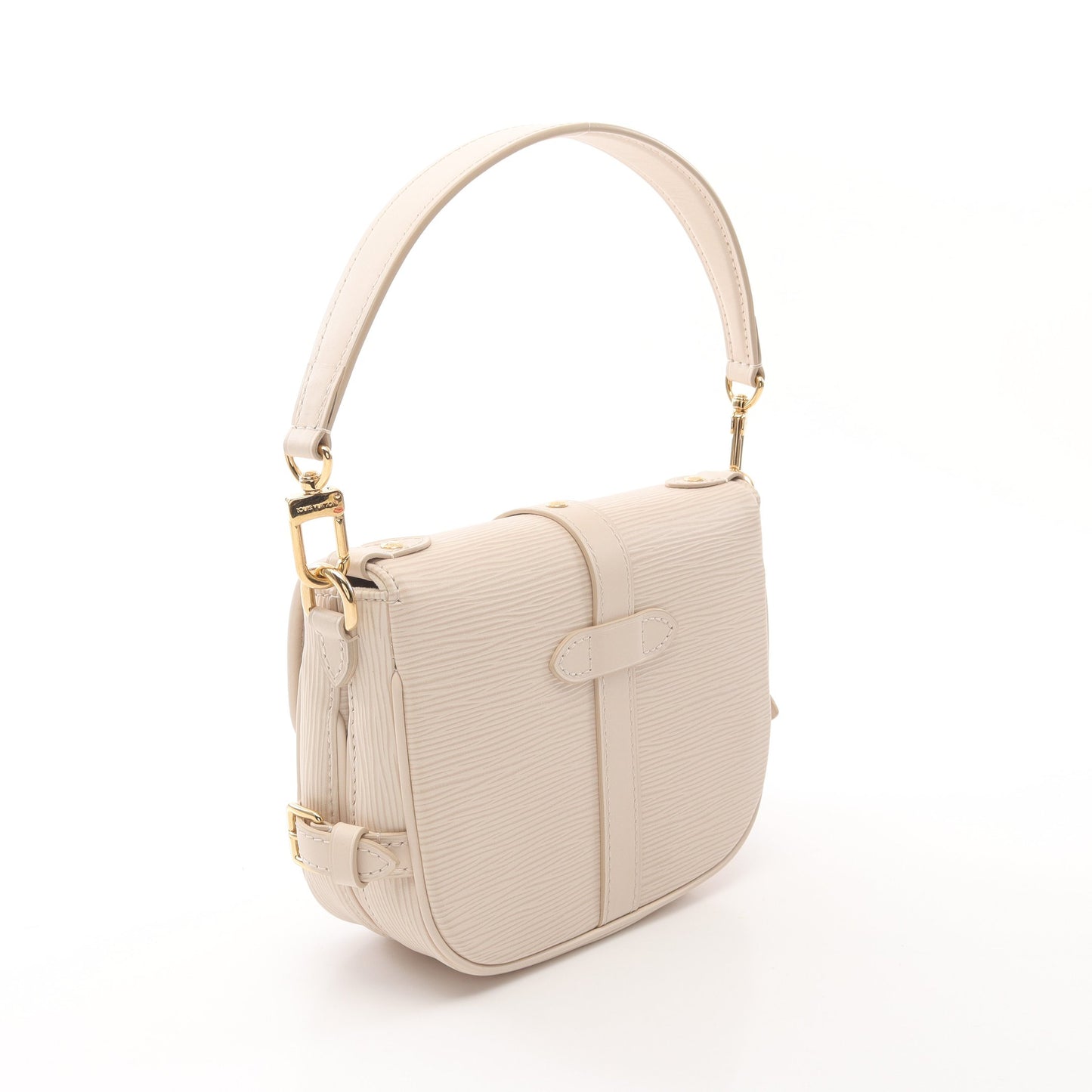 ソミュールBB エピ クオーツ ハンドバッグ レザー アイボリー ルイヴィトン バッグ LOUIS VUITTON