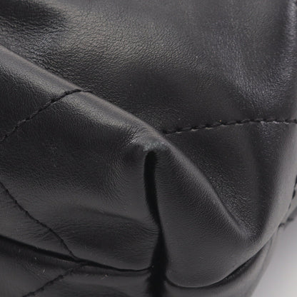 CHANEL 22 ミニ チェーンショルダーバッグ レザー ブラック ゴールド金具 2WAY シャネル バッグ CHANEL